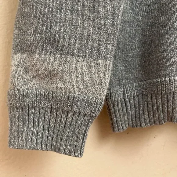 Grey striped Levis Cotton Sweater - Picture 4 of 6